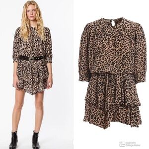 Zadig & Voltaire Rooka Leopard Leo dress